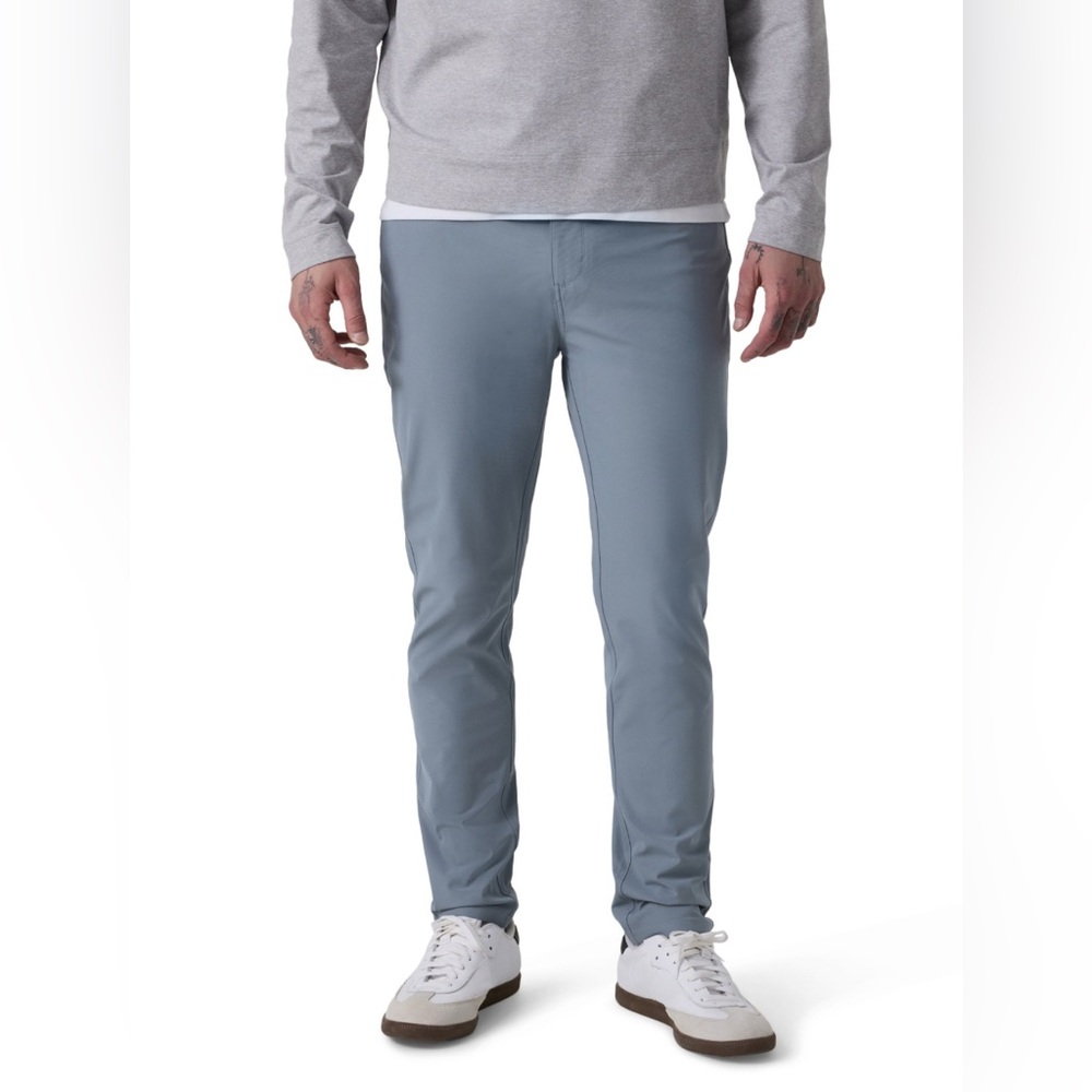 Vuori Meta Men's Athletic Slim Pants Navy Blue